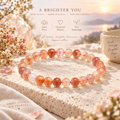 Aura Shield Red Hematoid Quartz Bracelet – meaning story