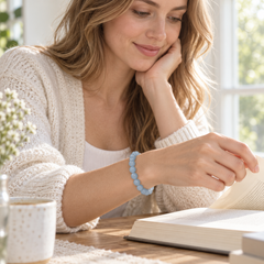 Harmonic Exquisite Accent Stones Bracelet – lifestyle wearing