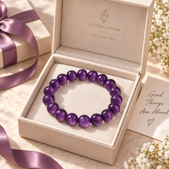 Celestial Amethyst Bracelet – gift packaging