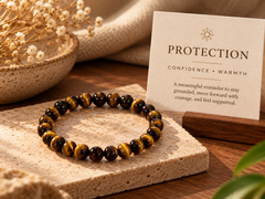 Serenity Tiger's Eye Beaded Bracelet – meaning story