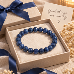 Ethereal Natural Kyanite Bracelet – gift packaging